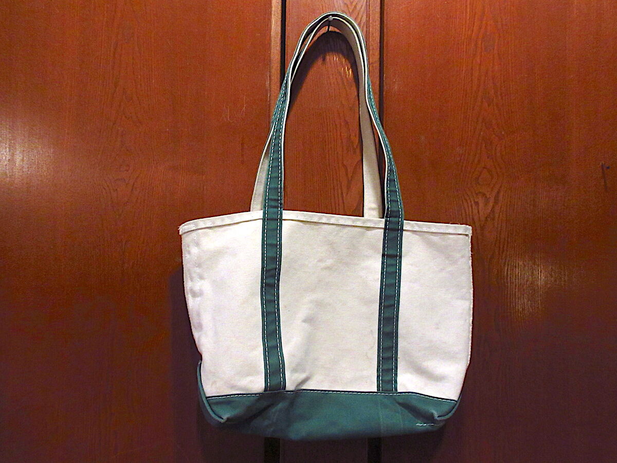 llbean トートバック　large ロングハンドル　アンティークオリーブ Boat and Tote Open Top Medium(Regular Antique Olive