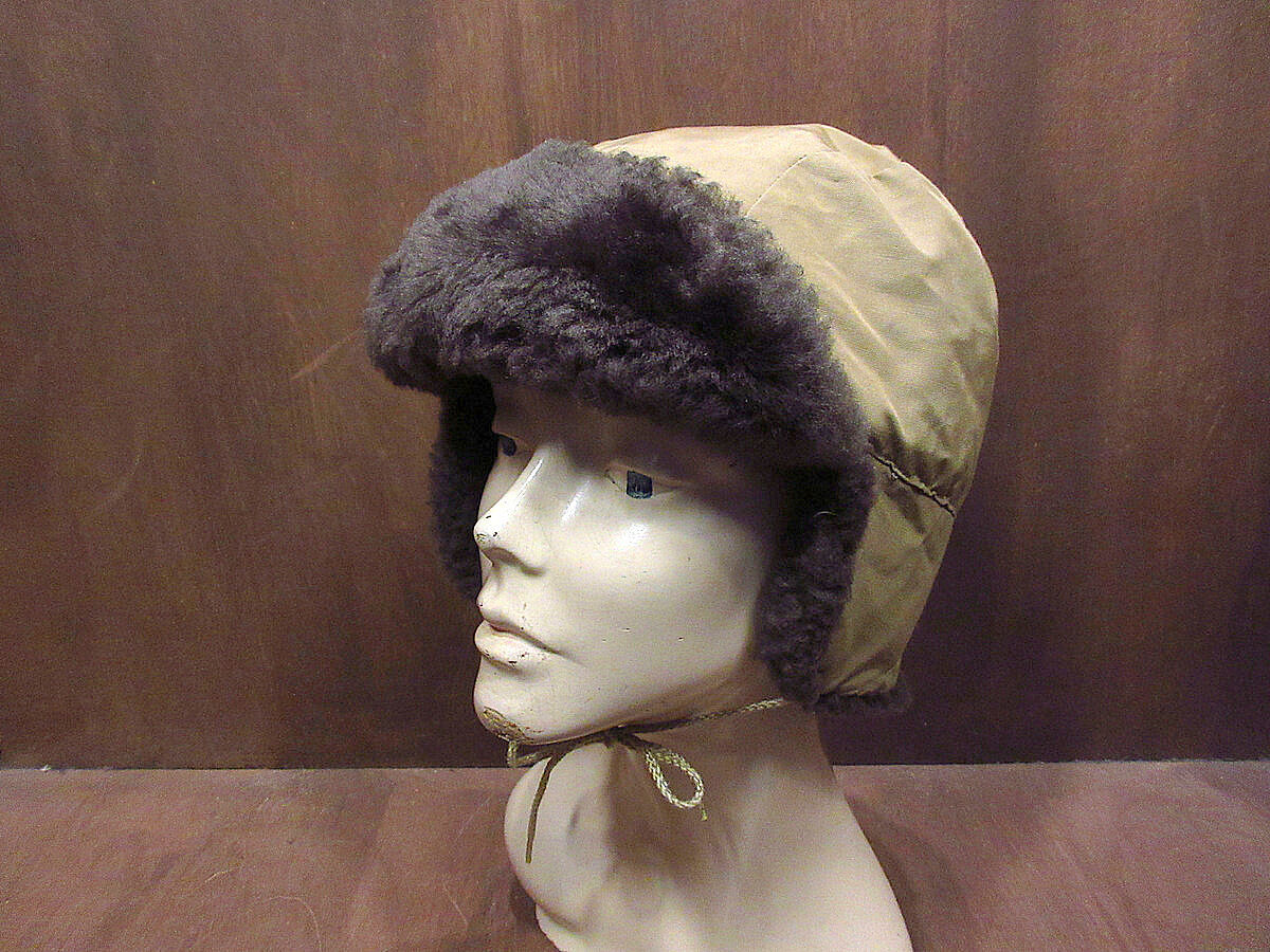 ビンテージ80's○Eddie Bauerダウンキャップsize XL○211113s4-m-