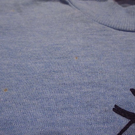 ビンテージ70's●DEADSTOCKキッズSNOOPY Sun Valley Tシャツ水色size XS(2-4)●230531c1-k-tsh 1970sスヌーピーデッドストック