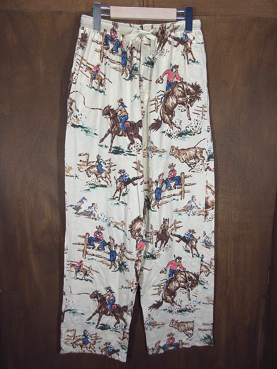j*h様 ★Nick&Nora カウボーイ柄 パジャマ パンツ 総柄 カートコバ j*h様 ☆Nick&Nora カウボーイ柄 パジャマ パンツ 総柄 カートコバ