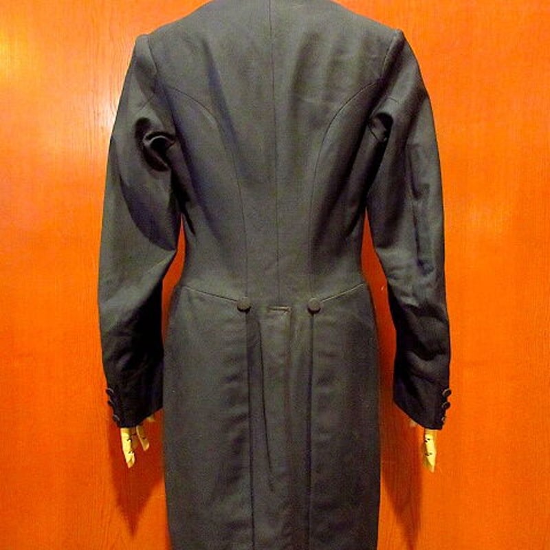 その他ブランド / H.M.Marks&Co./推定1920s/モーニングコート/BLK// ビンテージ~20's○H.M.Marks & Co. モーニングコート○210225s1-m-