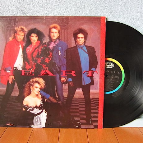 HEART Capitol RECORDS SJ-12410●211017t1-rcd-12-rkレコード米盤US盤米LPキャピトルレインボーレーベル85年ロックハート