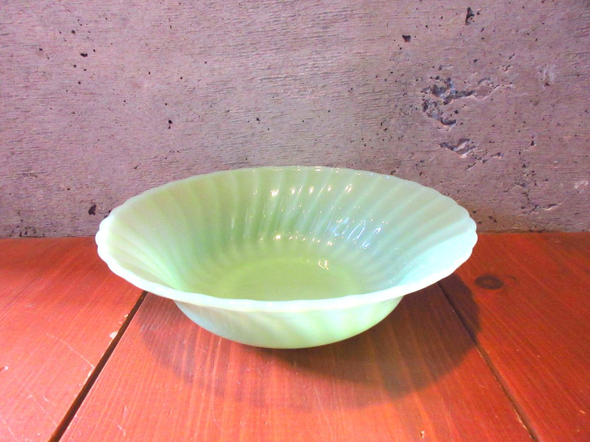 ビンテージ○Fire Kingシェルベジタブルボウルジェダイ○241224k2-frk