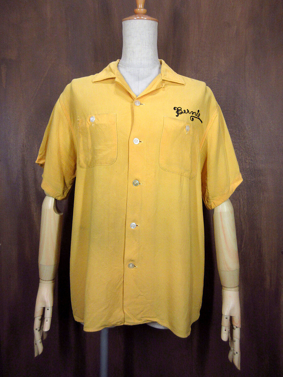 ビンテージ50's○SHORTY Bowlaway チェーンステッチボーリング ビンテージ50's○SHORTY Bowlaway チェーンステッチボーリング