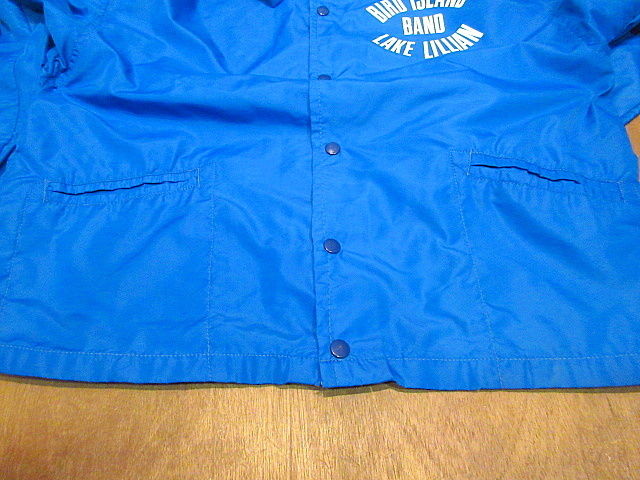 ビンテージ70's○WEST WINDナイロンコーチジャケット青size L