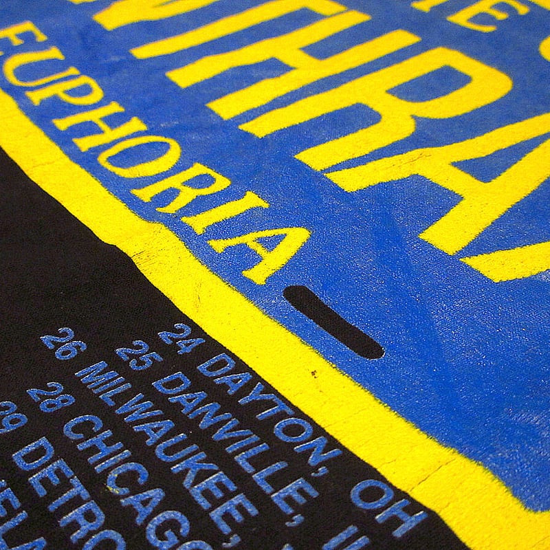 ビンテージ80's○ANTHRAX STATE OF EUPHORIAツアーTシャツ黒size