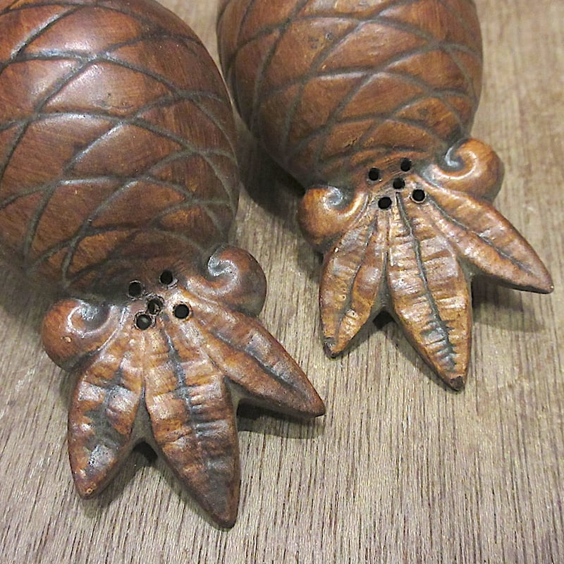 ビンテージ~70's○TREASURE CRAFTパイナップルモチーフセラミック