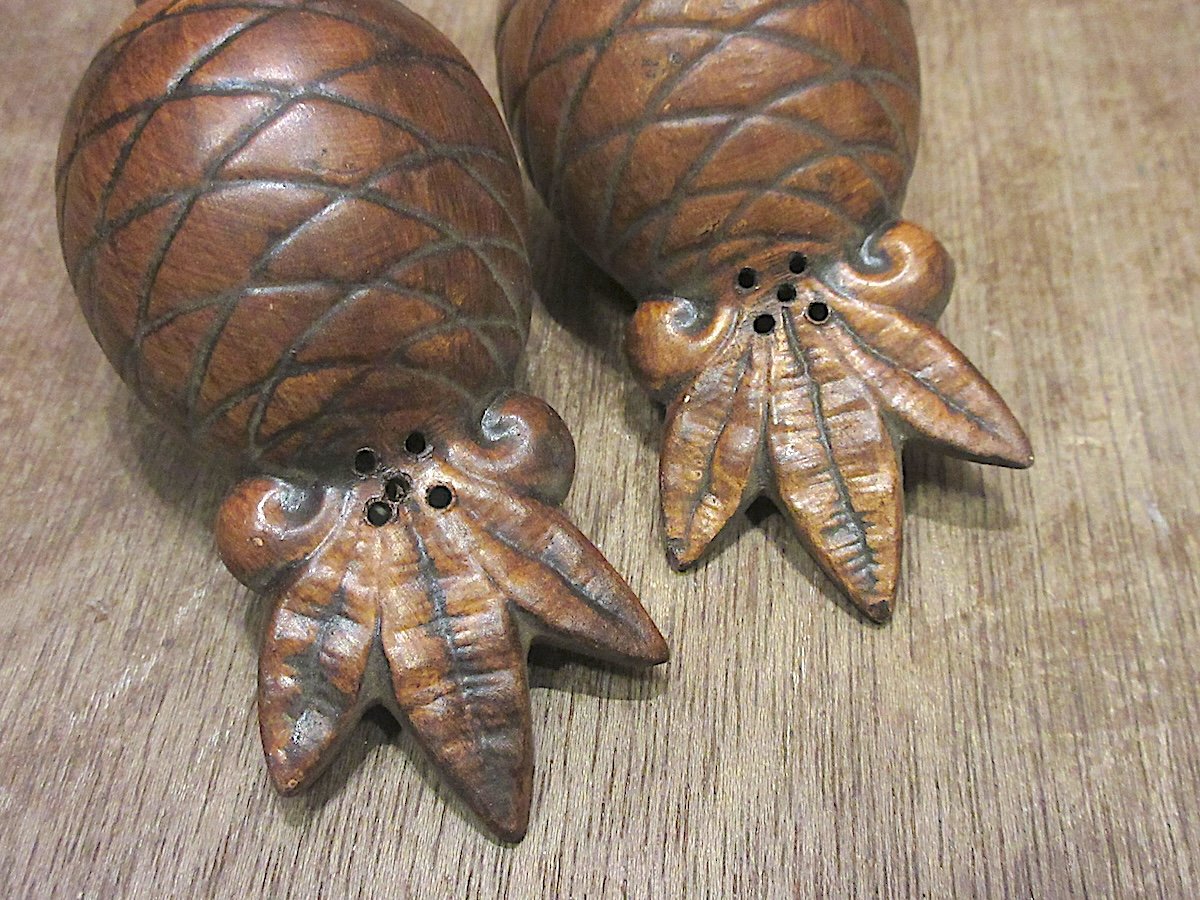 ビンテージ~70's○TREASURE CRAFTパイナップルモチーフセラミック