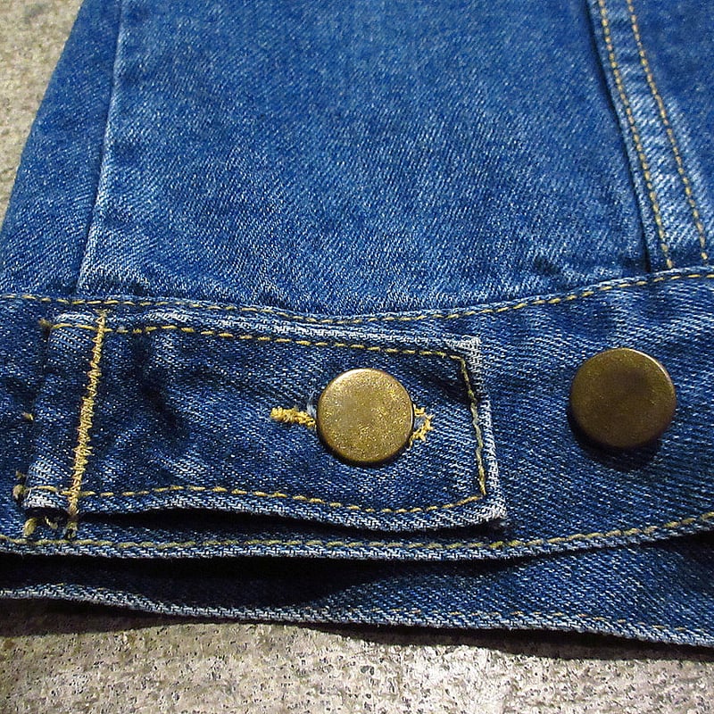 LEVI'S デニムジャケット グレイトフル・デッドワッペン付き Mサイズ ビンテージ90's○GRATEFUL DEADトランプワッペン付きデニム