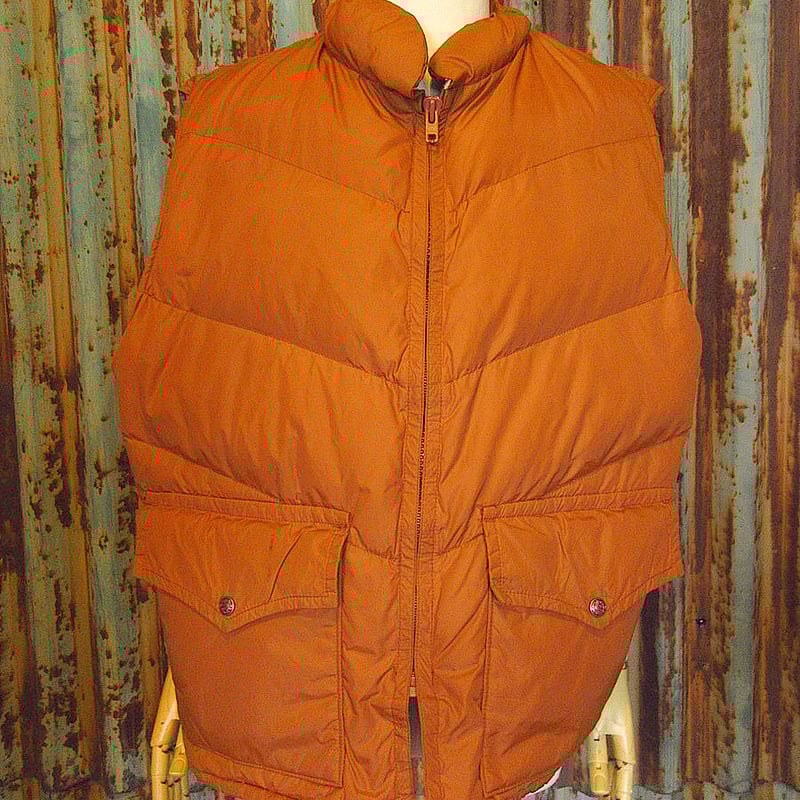 ビンテージ80's○ZERO ZONEダウンベスト茶size XL○240630j3-m-vs ビンテージ80's○ZERO ZONEダウンベスト茶size XL○240630j3-m-vs
