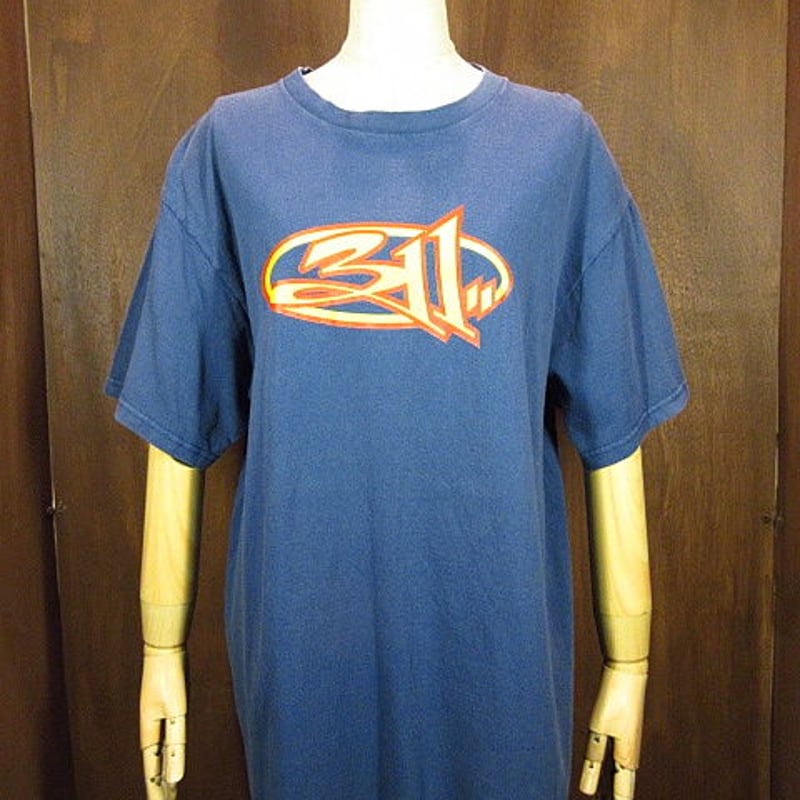 311 スリーイレブン Tシャツ ユースＬサイズ 90s USA製 311 スリーイレブン バンドTシャツ 希少モデル サイズ
