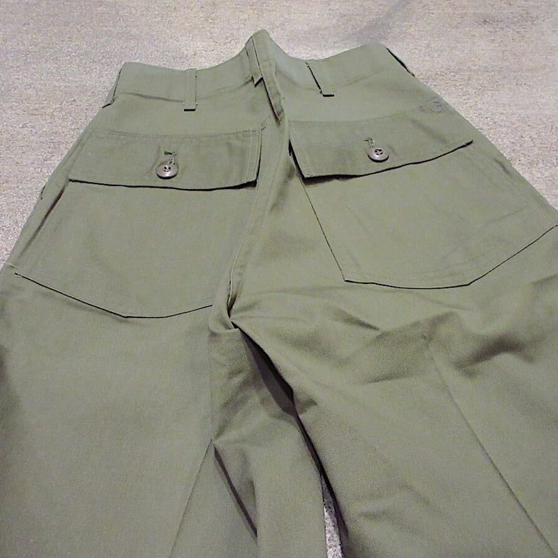 ビンテージ80's○DEADSTOCKミリタリーOG-507ベイカーパンツ表記W28 L31