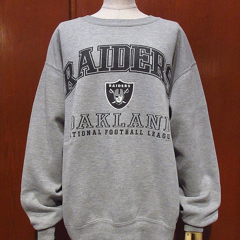 NFL RAIDERS スウェット 90s NFL レイダース USA製 ヴィンテージ