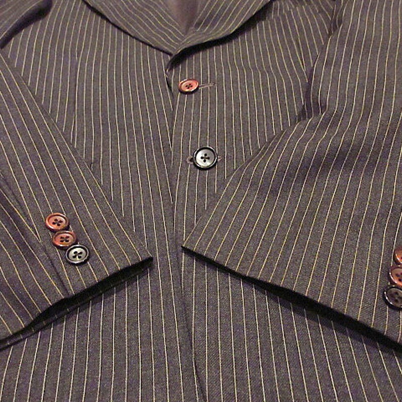 美品】70'80'ヴィンテージスリーピーススーツ 2B 3P サイズA5 楽天市場