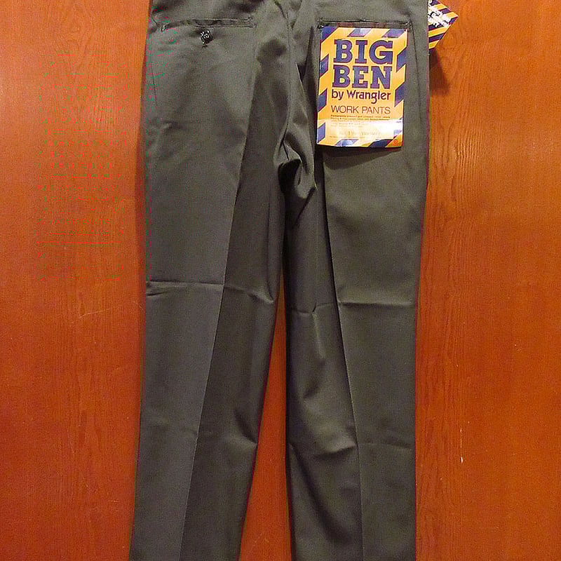 ビンテージ70's80's○DEADSTOCK BIG BENワークパンツ表記W33 L29○