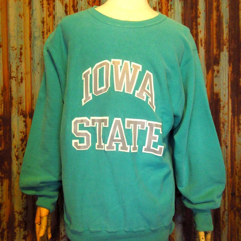 Iowa State Champion 上下セット80s90sビンテージ古着 古着 90s Champion Reverse Weave 「IOWA STATE」 カレッジ カットオフ