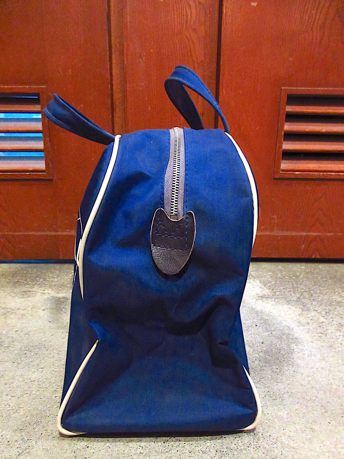 ビンテージ70's○PANAMボストンバッグ紺○230330c1-bag-bstn 1970s