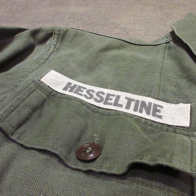 ビンテージ50's○U.S.ARMY OG-107初期型コットンサテンユーティリティ
