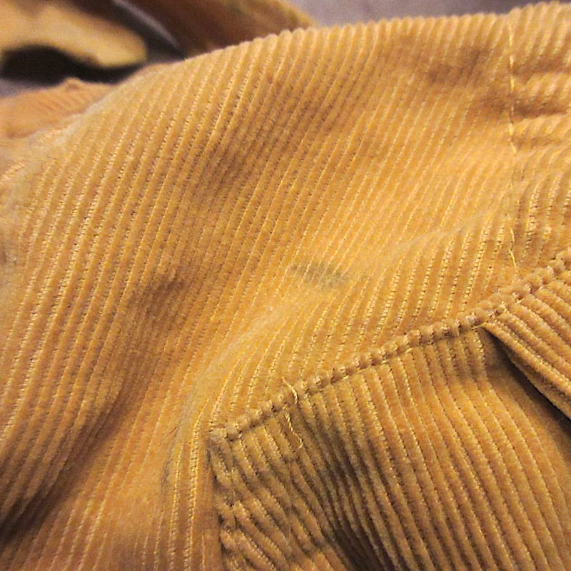 ビンテージ50's○Larson耳当て付きコーデュロイキャップ○260222n5-m