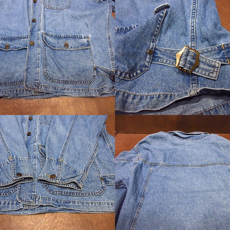 ビンテージ90's○Lizwearレディースデニムカバーオールsize L ビンテージ90's○Lizwearレディースデニムカバーオールsize L