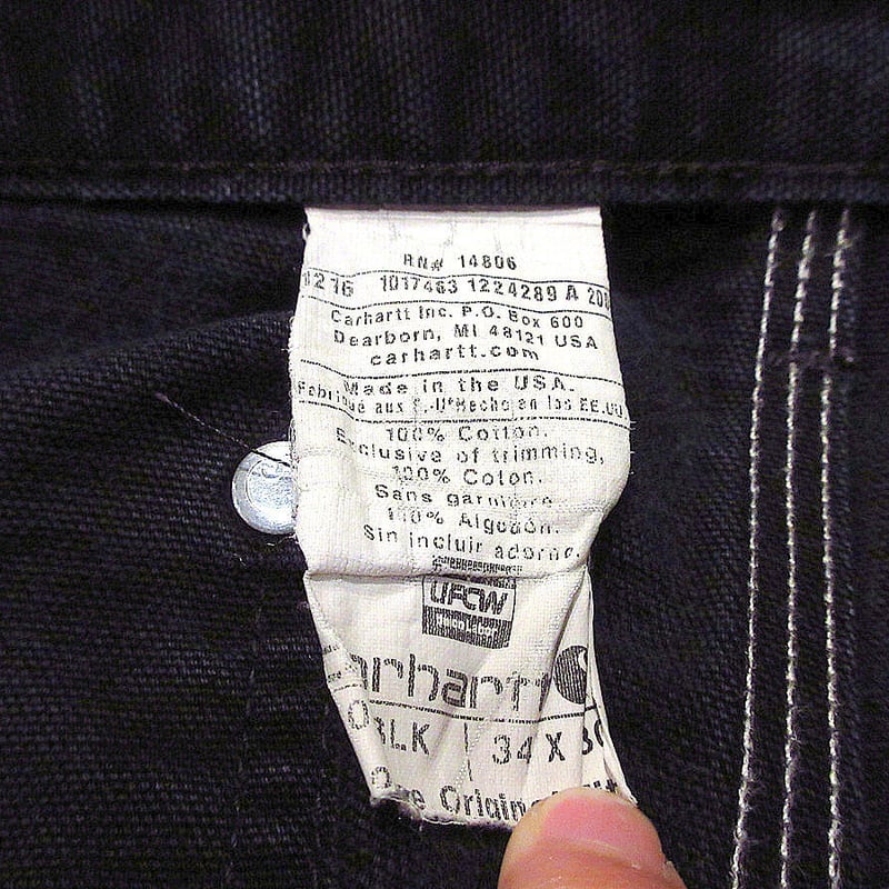 MADE IN U.S.A. Carhartt HELMETS TO HARDHATSダブルニ