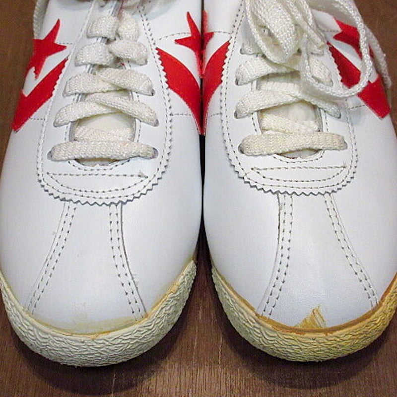 ビンテージ80's○DEADSTOCK 箱付き CONVERSE CASUAL LEATHER