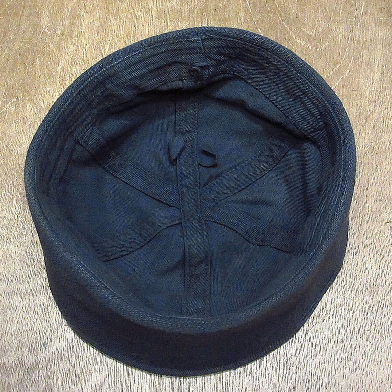 ビンテージ40's○U.S.NAVYセーラーハット紺○210725i4-m-ht-ot 194
