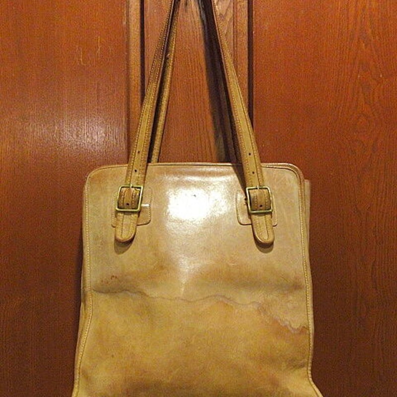 OLD COACH オールドコーチ トートバック キャメル OLD COACH オールドコーチ USA製 9305 レザートートバッグ 茶系 - メルカリ