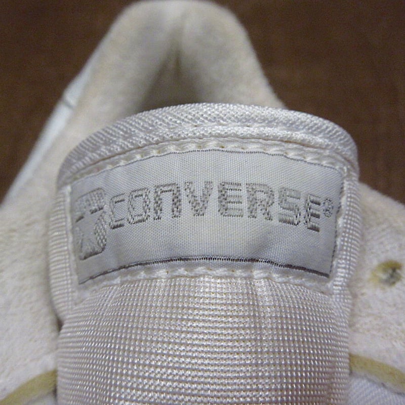 ビンテージ80's○DEADSTOCK CONVERSEレディースSTUNTSTAR白8○22