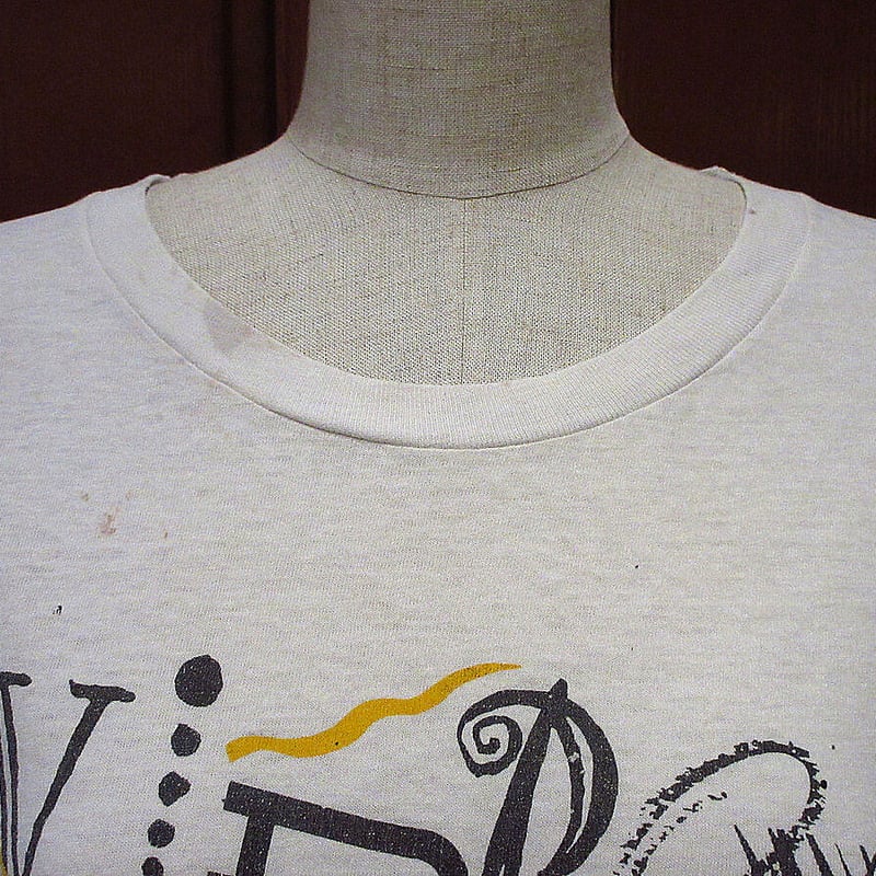 ビンテージ80's○David Bowie 1987年ツアーTシャツ白XL○220629i6-