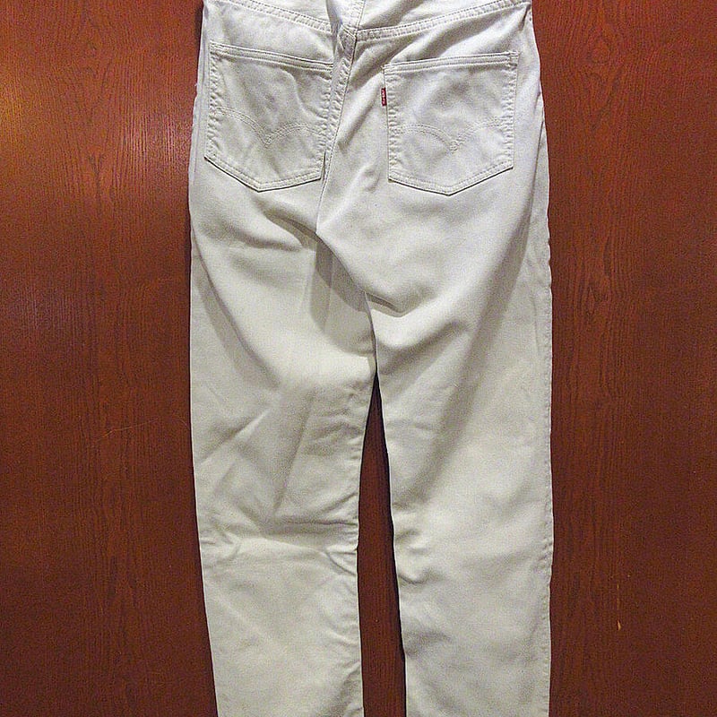 ビンテージ60's○Levi's 911B BIG EテーパードピケパンツW72cm○2105