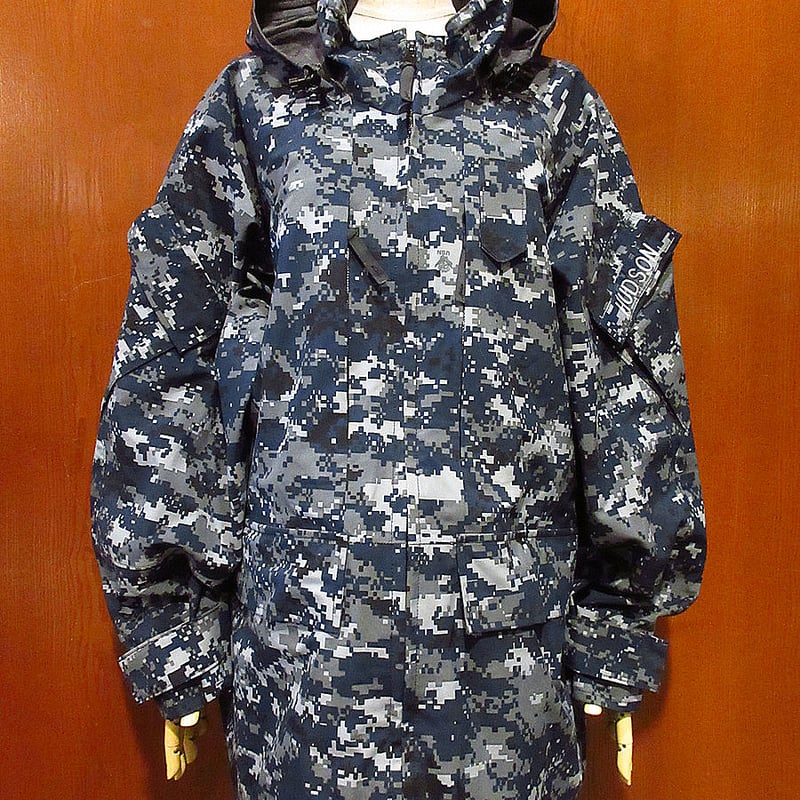 ビンテージ2000's○U.S.NAVY ECWCSデジタルカモゴアテックスパーカsize