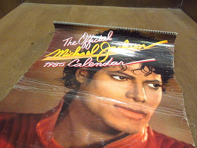 ビンテージ80's○The Official Michael Jackson 1985カレンダ