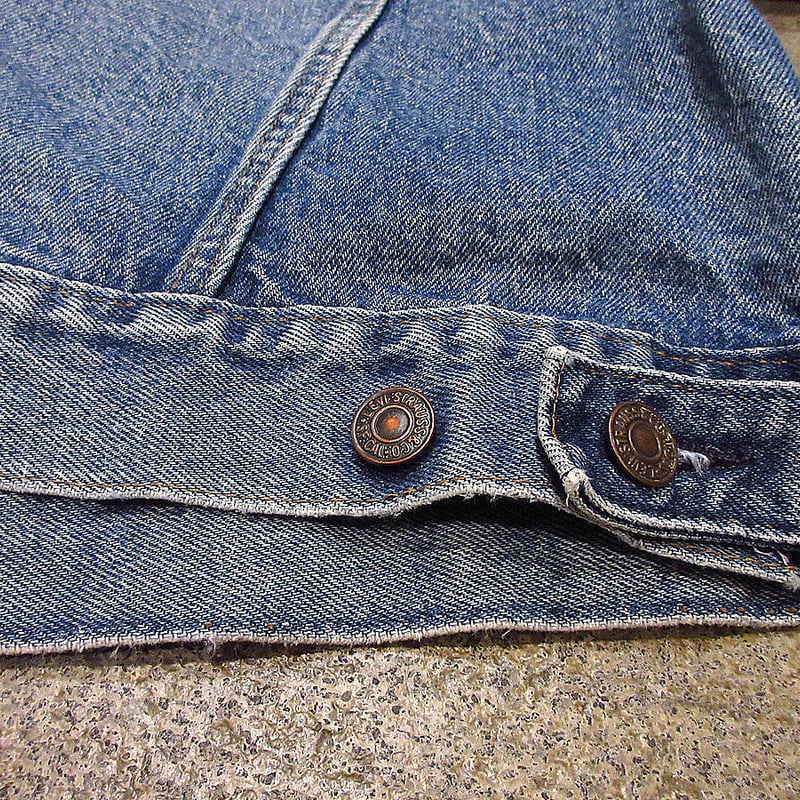 ビンテージ80's○Levi's 76001-0214レディースデニムジャケット
