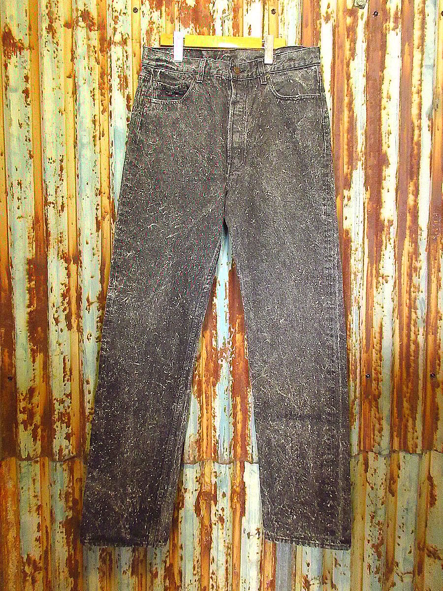 ビンテージ80's○Levi's 501ギャラクティックウォッシュ実寸W82cm