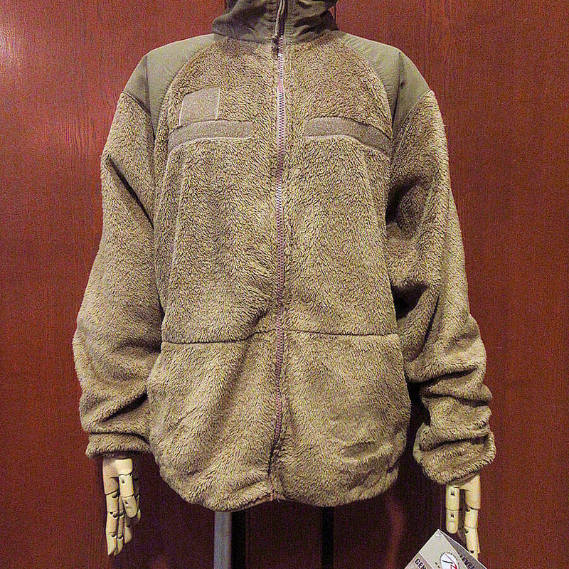 DEADSTOCK ECWCS GEN 3ジップアップフリースジャケットコヨーテsize S○