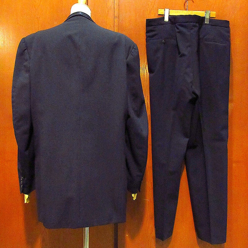 ビンテージ50's○First Nighterウールタキシードスリーピース黒 ビンテージ50's○First Nighterウールタキシードスリーピース黒
