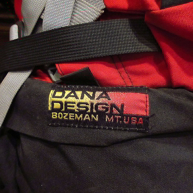 DANA DESIGN○ナイロンバックパック赤○230625i8-bag-bpデイナ DANA DESIGN○ナイロンバックパック赤○230625i8-bag-bpデイナ