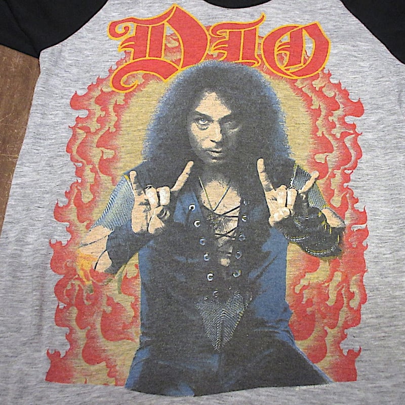 DIO バンド Tシャツ 1985年 オリジナル ヴィンテージ DIO バンド Tシャツ 1985年 オリジナル ヴィンテージ
