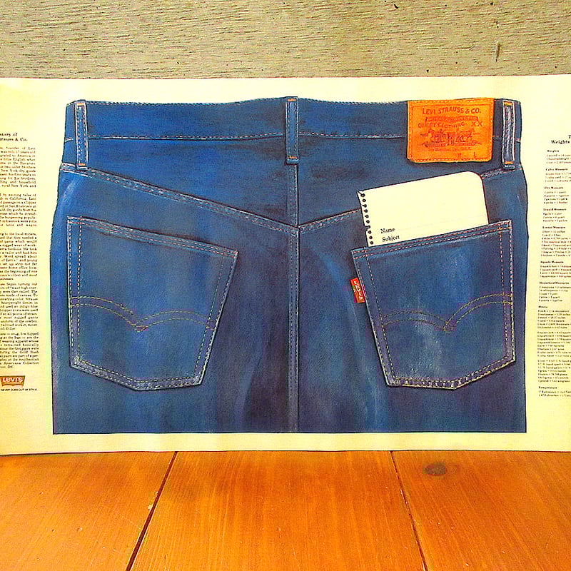 ビンテージ70's○DEADSTOCK Levi's BIG E 501アドバタイジング ビンテージ70's○DEADSTOCK Levi's BIG E 501アドバタイジング