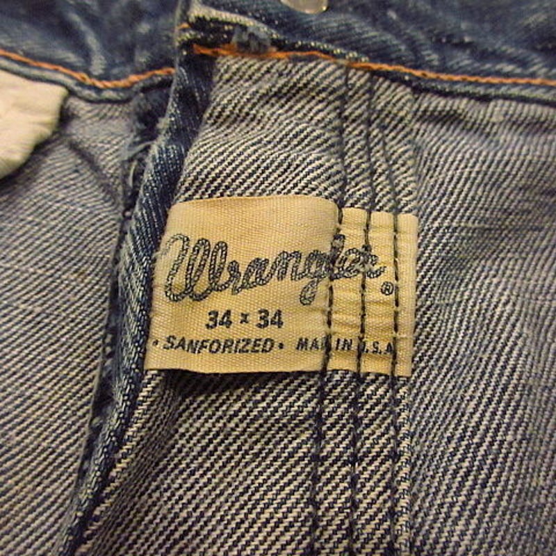 ビンテージ60's○Wrangler 13MWZ W34○200629f8-m-pnt-jns