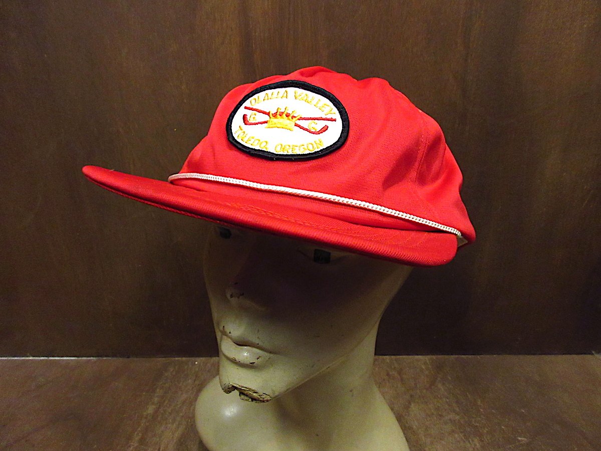 ビンテージ70's○OLALLA VALLEYワッペン付きスナップバック ビンテージ70's○OLALLA VALLEYワッペン付きスナップバック