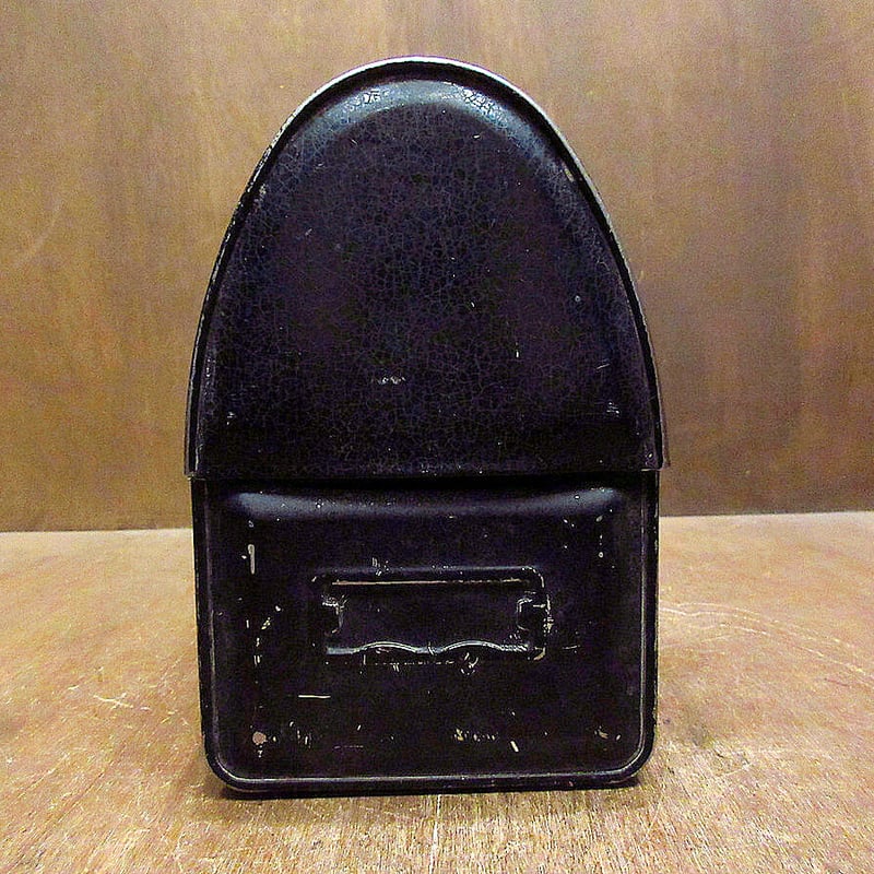 ビンテージ○Thermosメタルランチボックス黒○230113k8-bxsサーモス