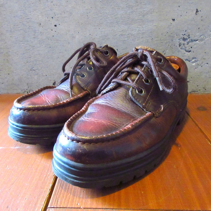 Timberland/ティンバーランド★10（28㎝）■デッキシューズ/90s ビンテージ90's○Timberlandモックトゥミッド茶size 9M