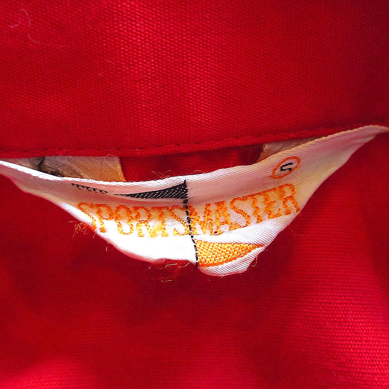 ビンテージ90's○SPORTSMASTER LUCKY LAGERスウィングトップ赤size