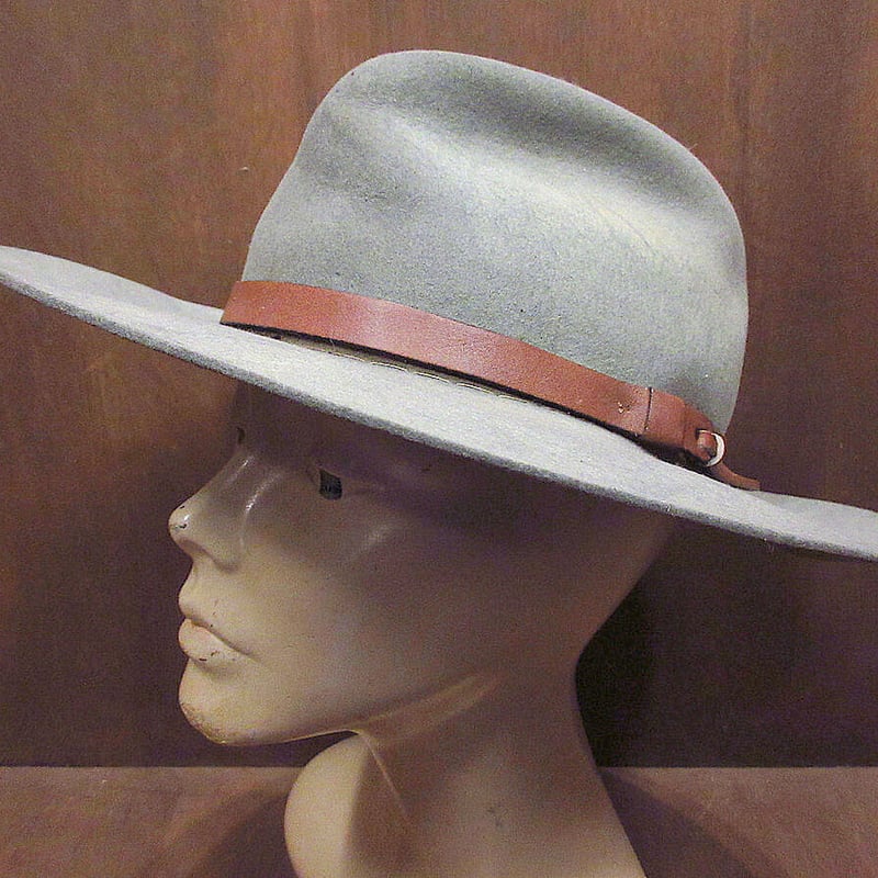 ビンテージ○MALLORY BY STETSONフェルトウエスタンハットsize 7