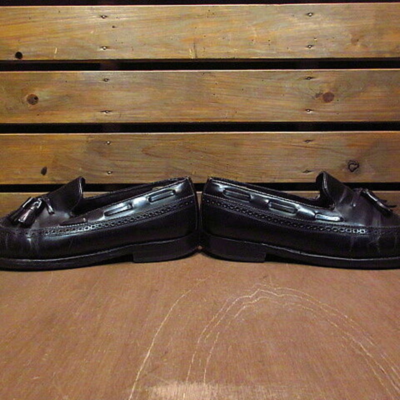 ビンテージ70's○○FLORSHEIM Royal Imperialウイングチップタッセルロ