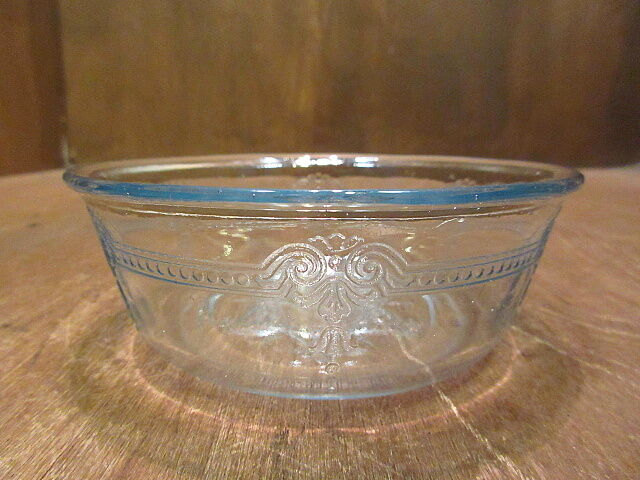 Fire King○サファイヤブルーフィルビーシリアルボウルB○200921n8-frk