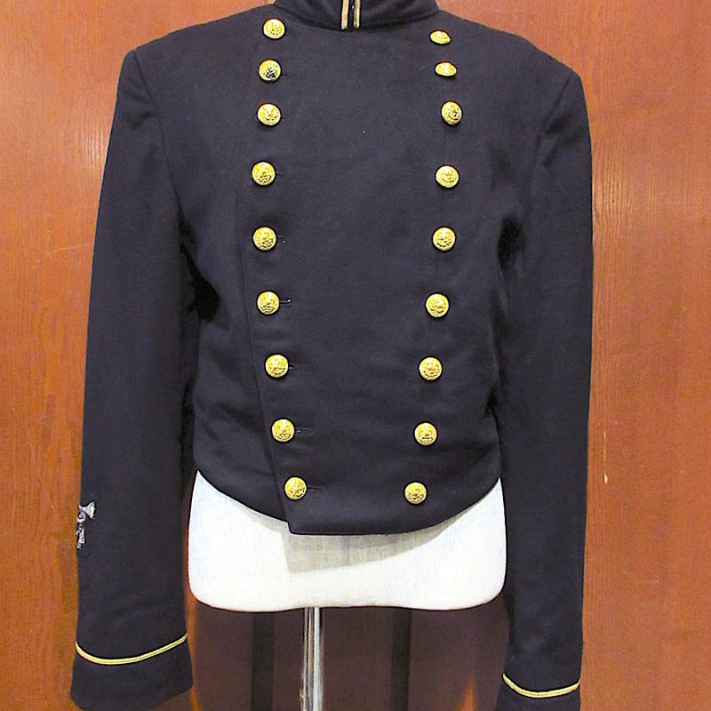 CELINE23AW 元ネタ　ビンテージ　米軍　海兵隊　ナポレオン　ジャケット ビンテージ40's50's○USNAウールナポレオンジャケット紺○260316m8-m