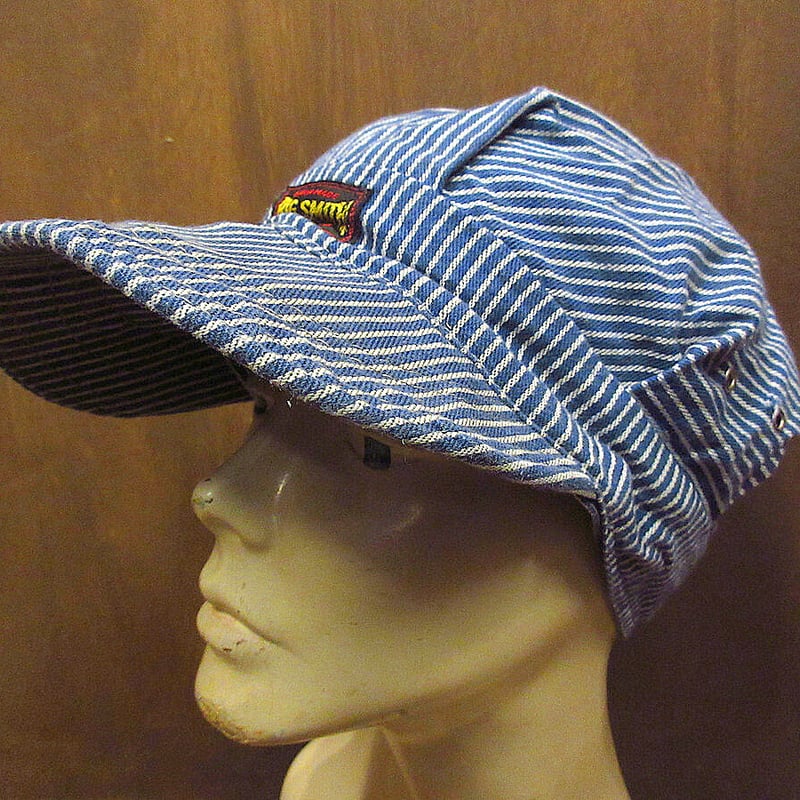 ビンテージ50's○BIG SMITHヒッコリーストライプコットンワーク